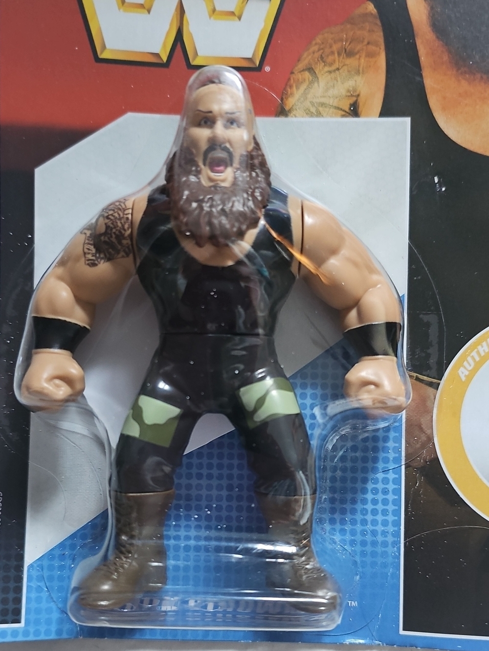 WWE Braun Strowman Mattel 2018 5" World Wrestling Federation Action Figure NIP